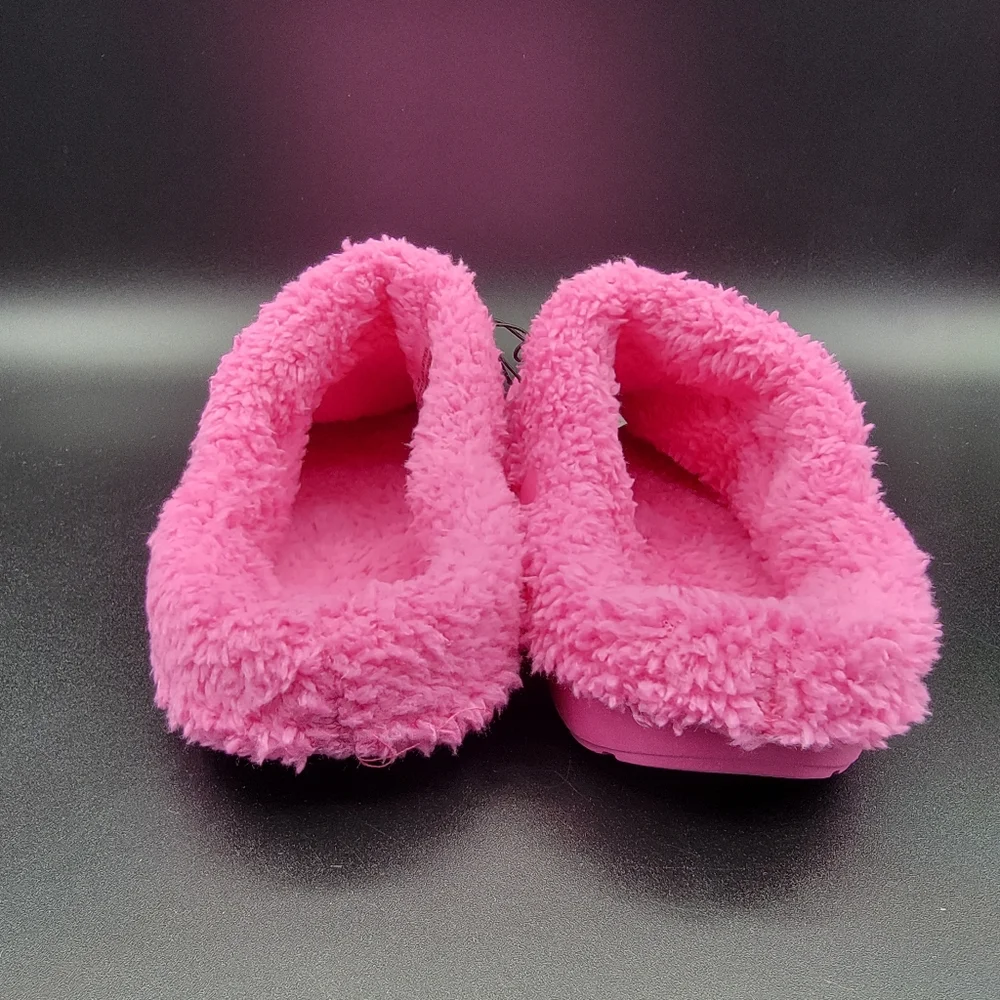 Bobbie Brooks Girl's Lined Clogs Size 2/3 Pink Big Girls Grade School Kids New